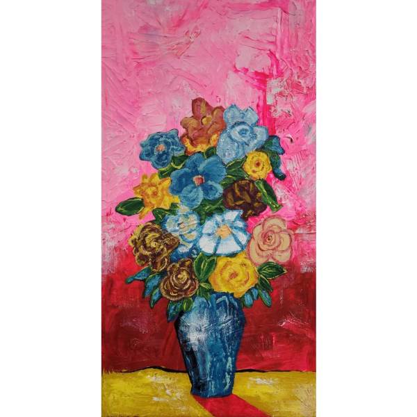 Flowers in a Vase by Ruth A