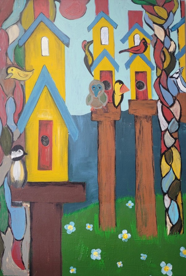 Bird Houses by Shannon R.