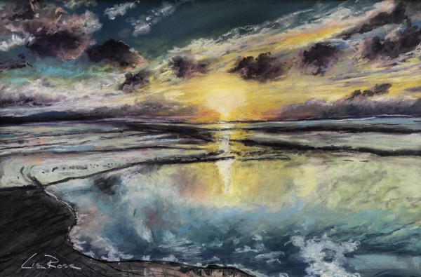 Silver Sunset by Lisa Rose Fine Art