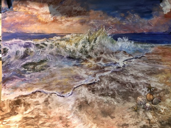 Stormy Seas by Lisa Rose Fine Art