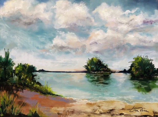 Peaceful Lagoon by Lisa Rose Fine Art