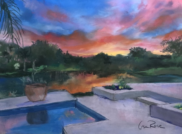 Sanctuary Sunrise 3 by Lisa Rose Fine Art