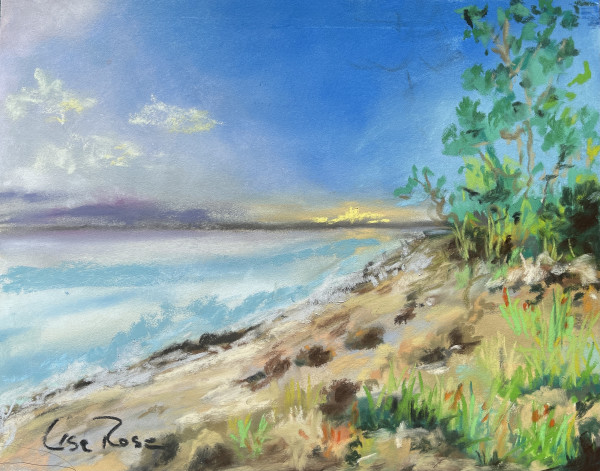 At the Beach by Lisa Rose Fine Art
