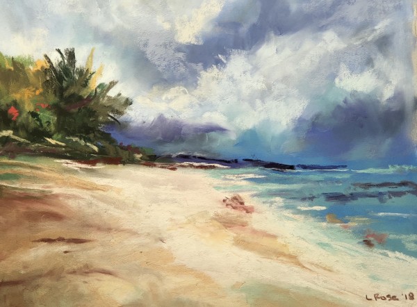 Peaceful Beach by Lisa Rose Fine Art