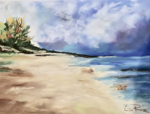 Peaceful Beach 2 by Lisa Rose Fine Art