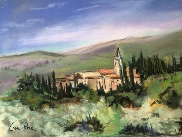 View from Spoleto by Lisa Rose Fine Art