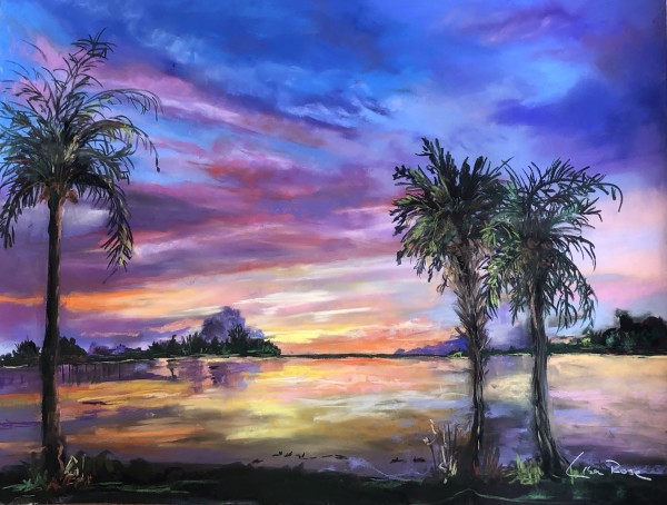 Sunrise 2 at Old Palm by Lisa Rose Fine Art