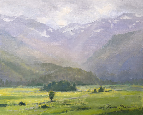 Evening Atmosphere, Moraine Valley by Anna Rose Bain