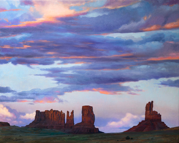 Evening Benediction, Monument Valley by Anna Rose Bain, Image 1.
