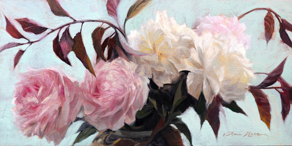 Ruth's Peonies by Anna Rose Bain