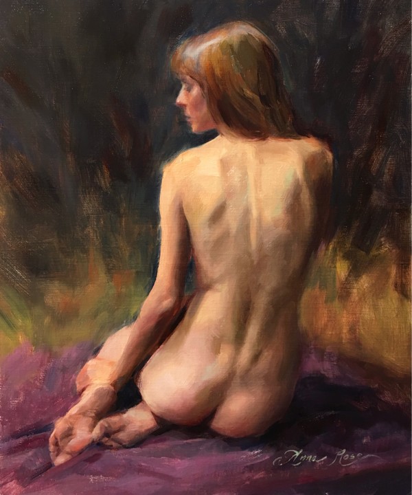 Seated Figure by Anna Rose Bain