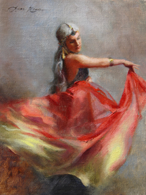Dancing Gypsy by Anna Rose Bain
