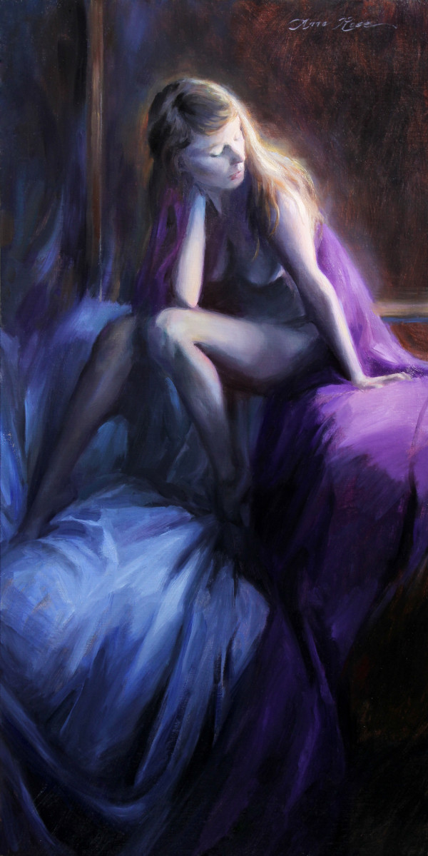 Wrapped in Purple by Anna Rose Bain