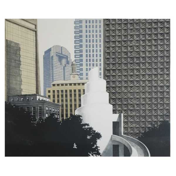 Dallas Skyline, 1989 by Richard Haas