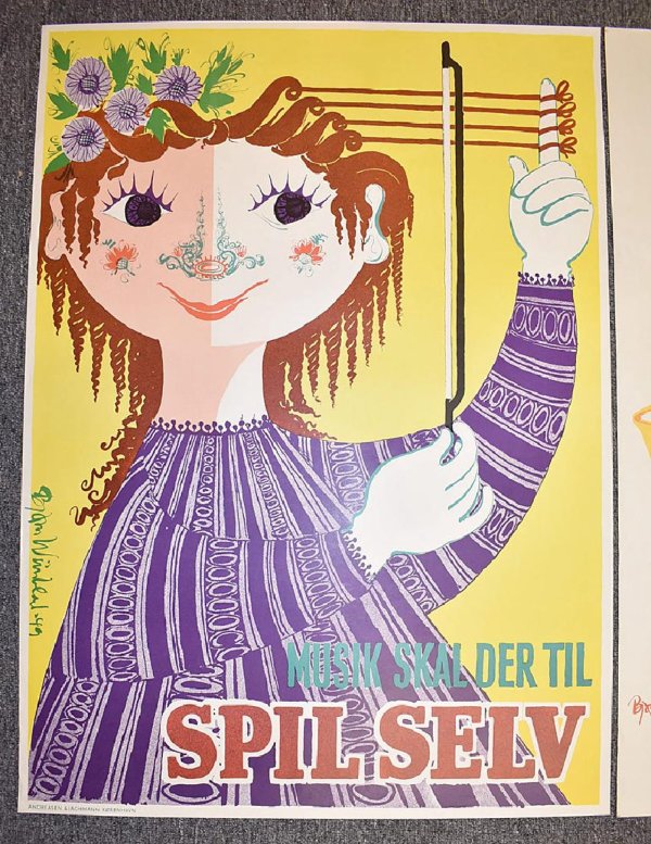Spil Selv, Musik Skal Der Til (1949) by Bjørn Wiinblad