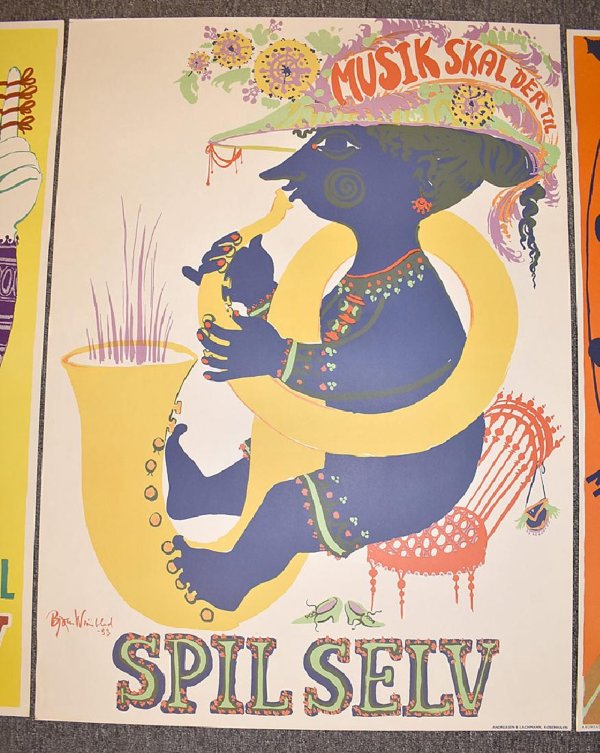 Spil Selv, Musik Skal Der Til (1953) by Bjørn Wiinblad