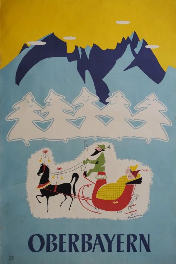 Oberbayern Poster by H.O. Buchner