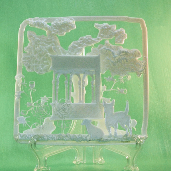 The Architecture of Belonging | White 3D Sculptural Art by Karien Dutton, Image 1.