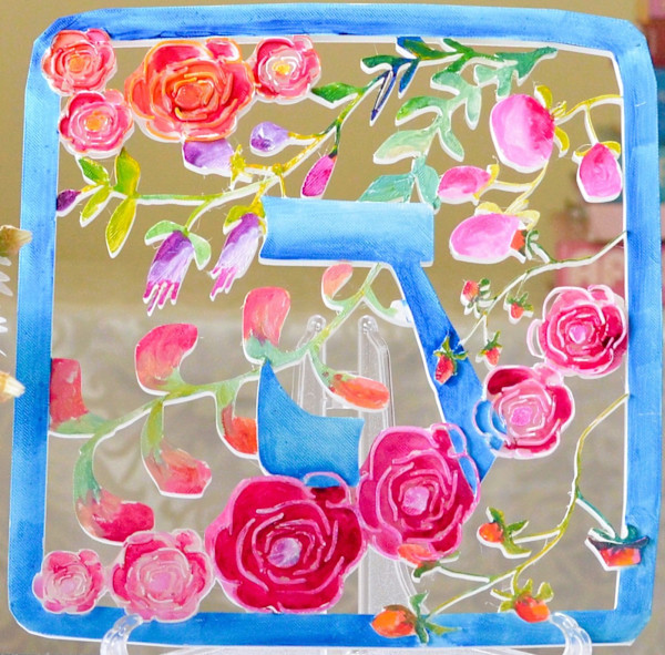 Hey – 3D Printed Hand-Painted Art by Karien Dutton