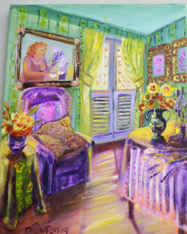 Purple Interior by Karien Dutton