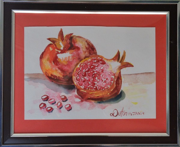 Pomegranates by Karien Dutton