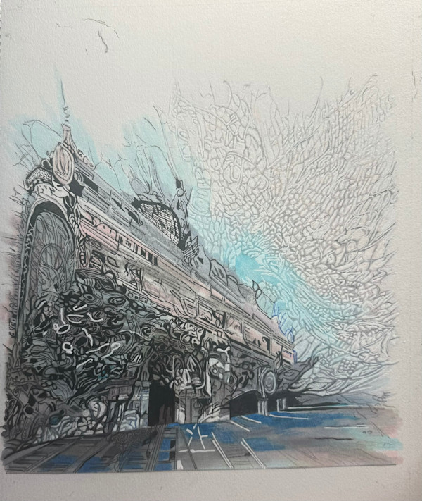 Clock Tower Station by Deborah A. Berlin, Image 1.