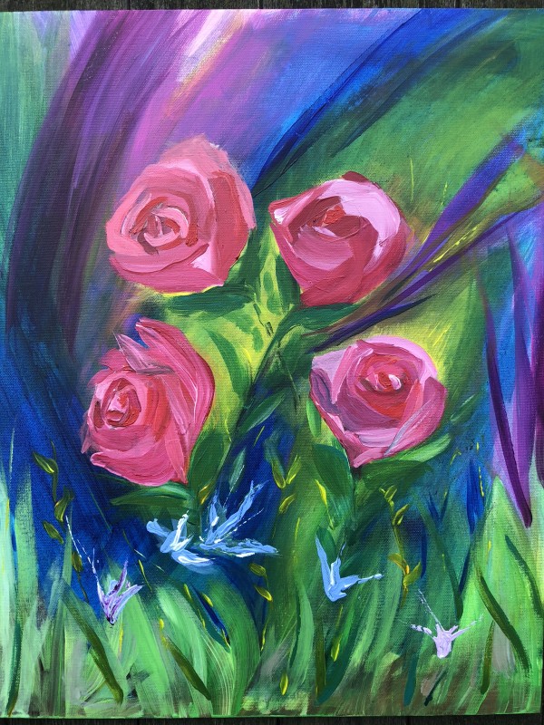 Dancing Roses by Deborah A. Berlin