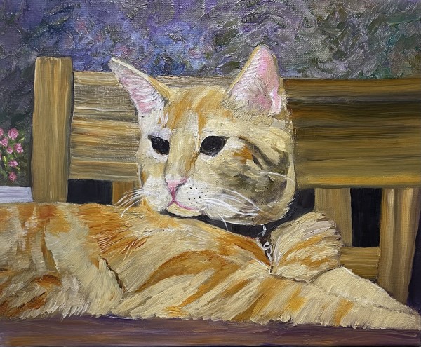 Jupiter (Sara's Cat) by Deborah A. Berlin