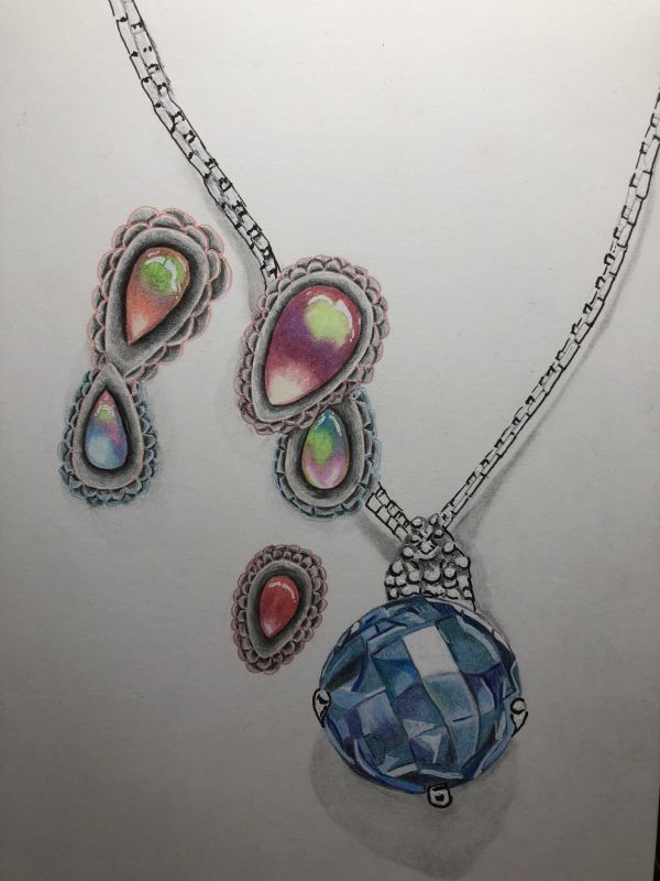 Necklace 1 by Deborah A. Berlin