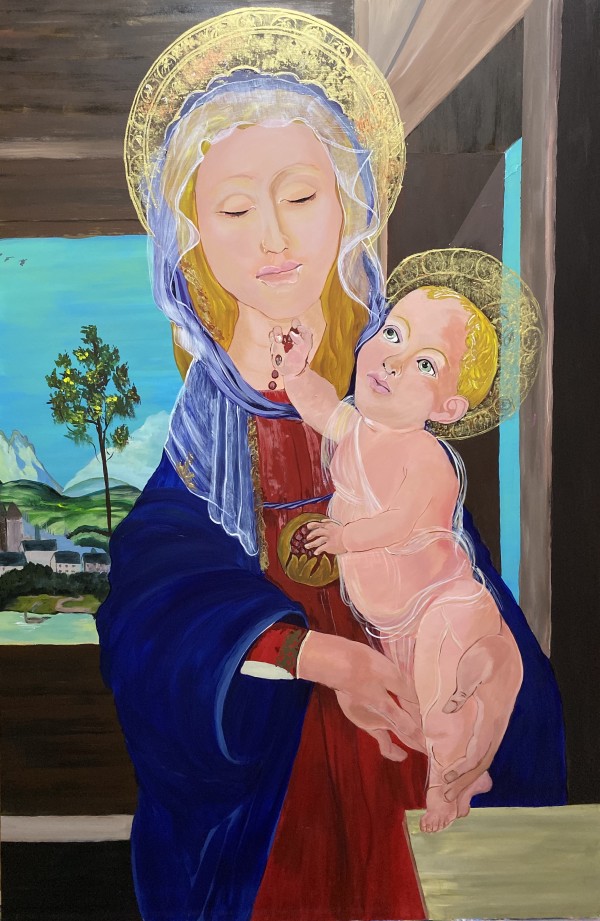 The Virgin and Child with a Pomegranate by Deborah A. Berlin