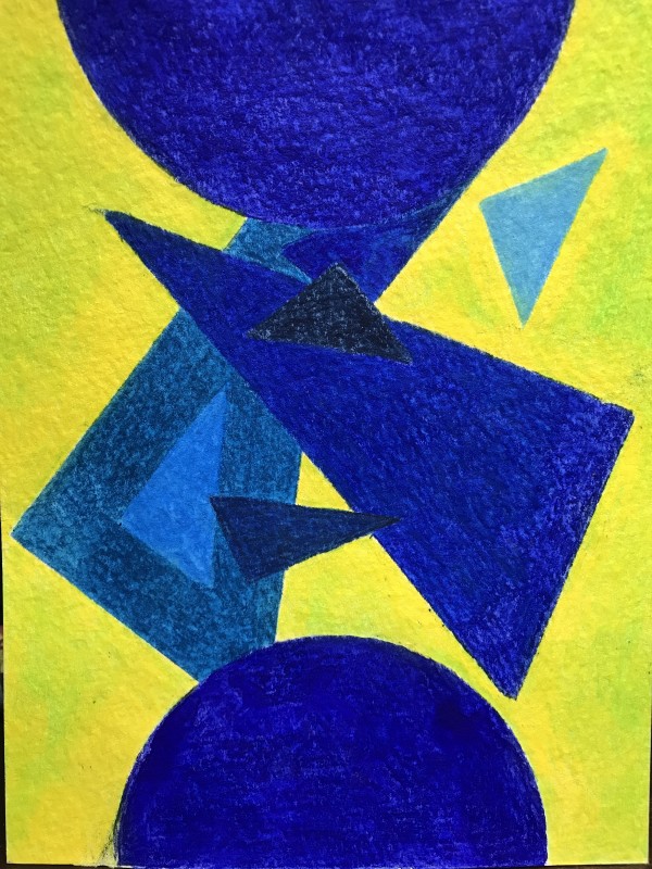Triangle Study by Deborah A. Berlin