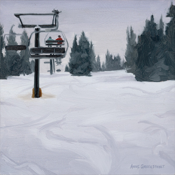 Lift Tracks Study by Anne Greenstreet