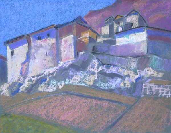 Bourg, Saillon by LECOULTRE, John-Francis (1905-1990)