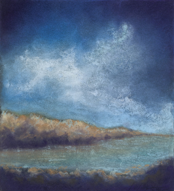 Golden Blue Horizon by Jenny Wilson 