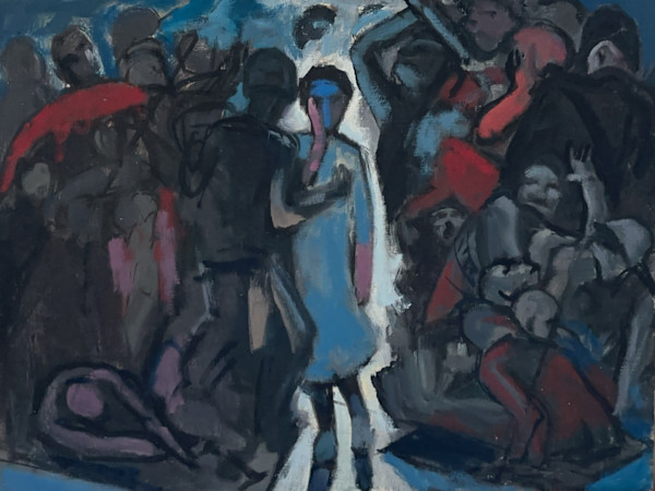 May Day Riot Study by Salvatore Del Deo, Image 1.