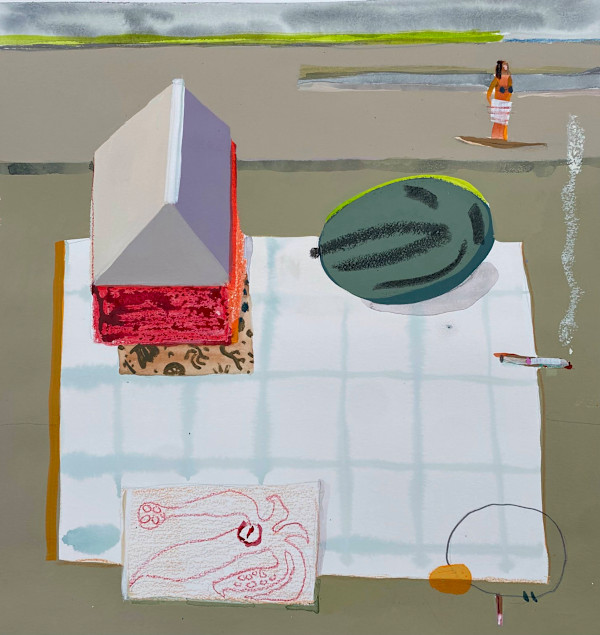 Still Life With Cooler by Erika Wastrom