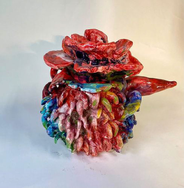 Untitled XXXXXIV (Arara Garden Series) by Charo Oquet