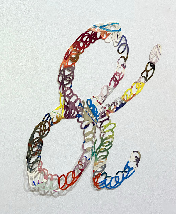 Rainbow Scribble Ampersand by Matt Rich