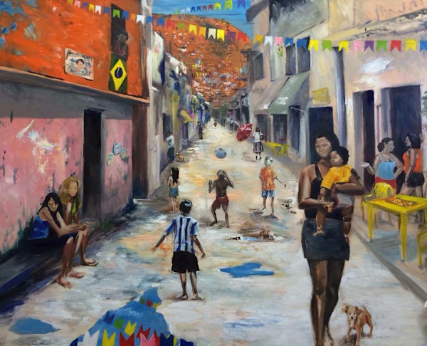 Soccer Game by Daniela Matchael