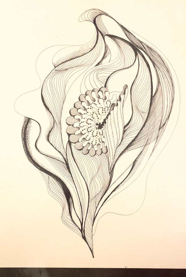 Between flower and creature by Daniela Matchael