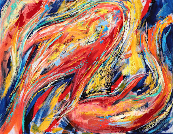 Koi Abstraction by Daniela Matchael