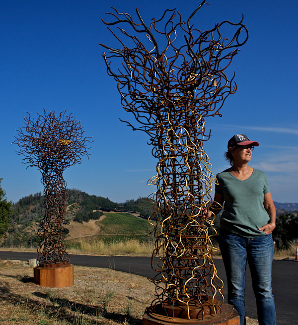 Medusa Trees I and II by Marguerite Elliot