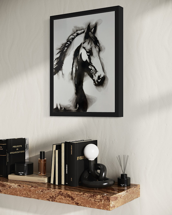 THE REGAL MUSTANG - Amethyst by Denise Giordano