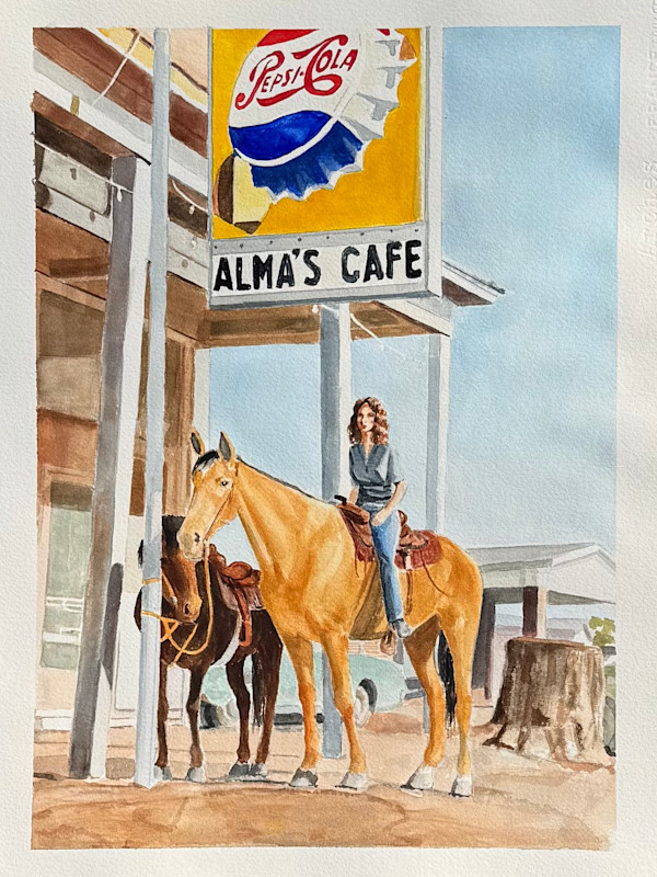 Alma's Cafe by Judy Steffens