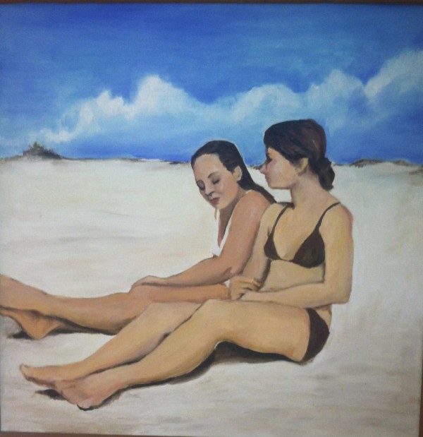 Florida Beach Day by Judy Steffens