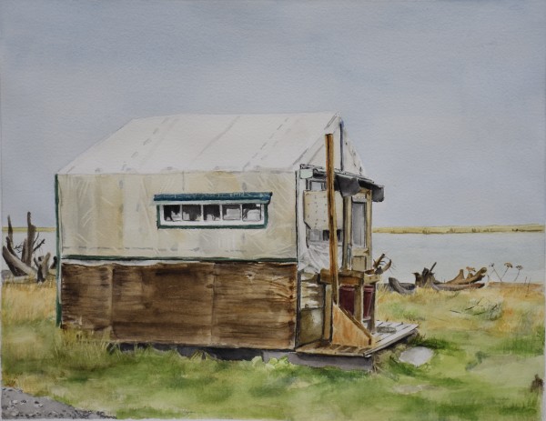 Yakutat #6, Dishes in the Window by Judy Steffens