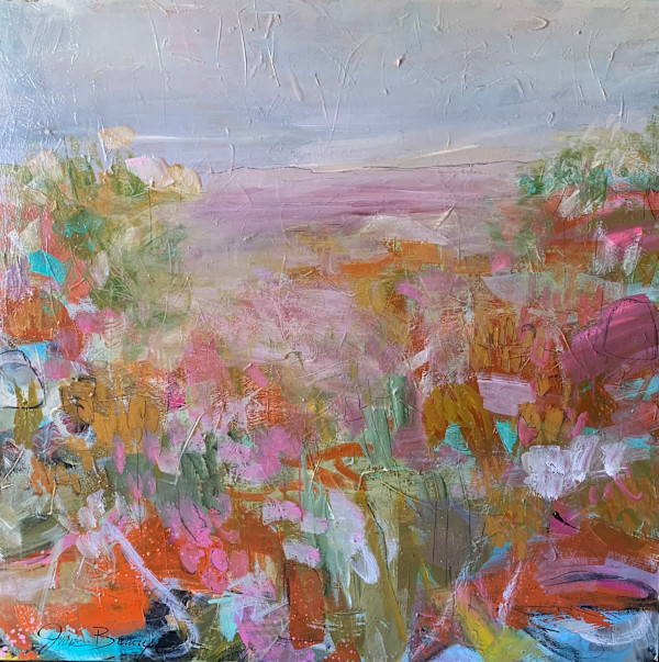 Pink Landscape by Julie Breaux