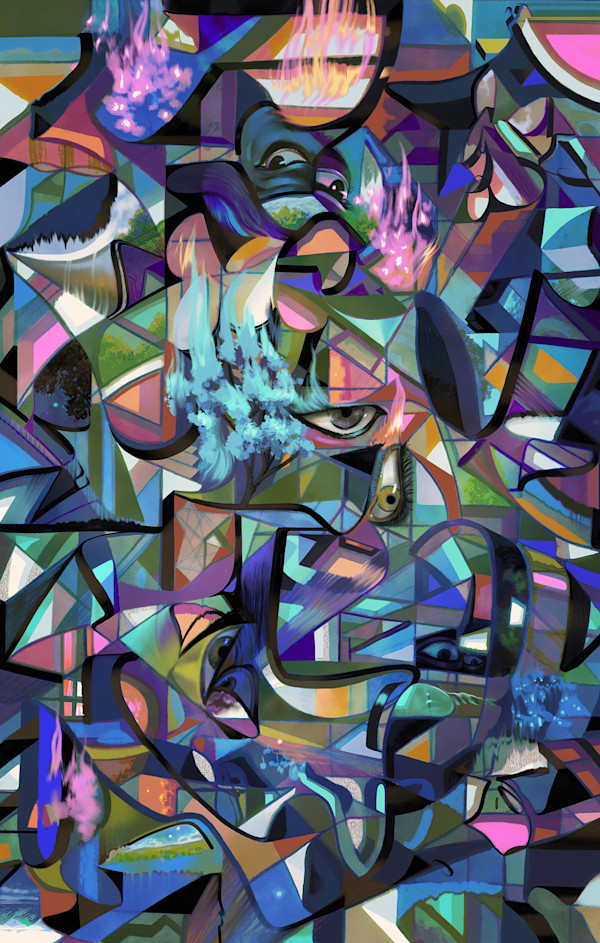 Fractal Flame by Charles Chaisson