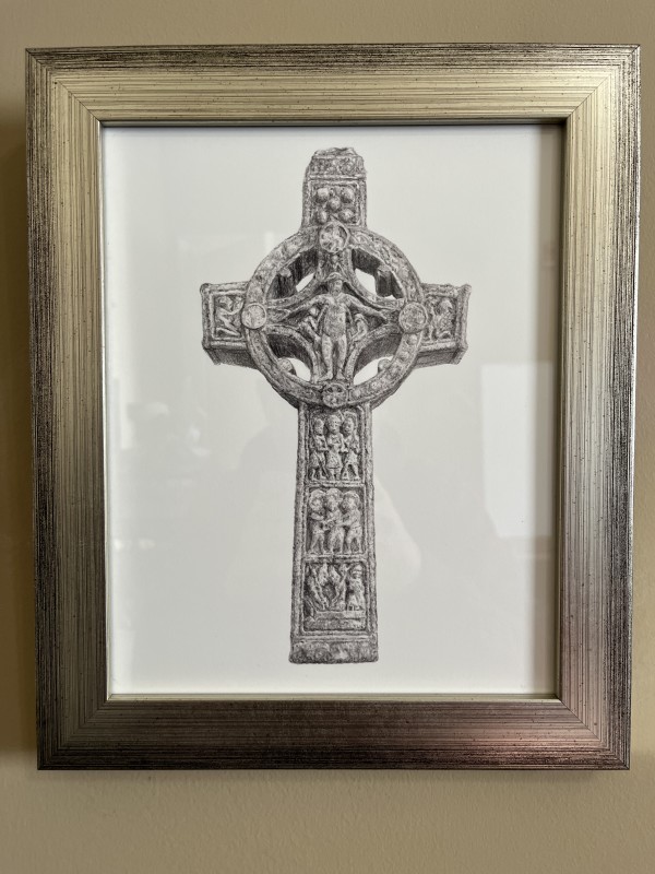 Clonmacnoise Cross by David Flores