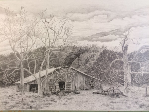 Barn in the Crow #1 by Gene Guidry